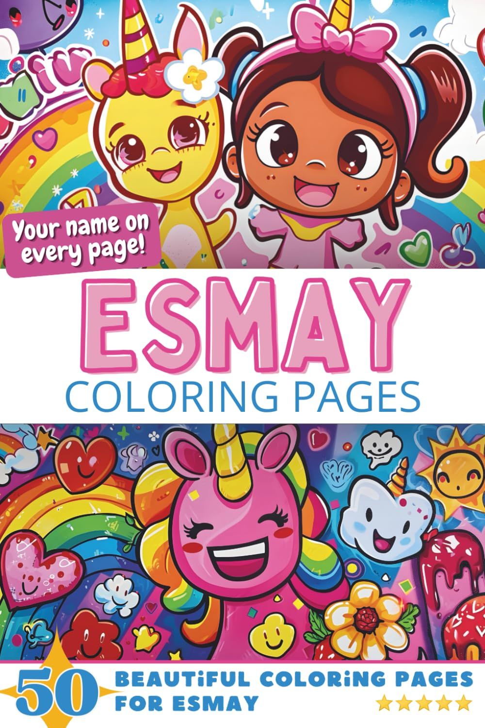 Esmay Coloring Book Cover
