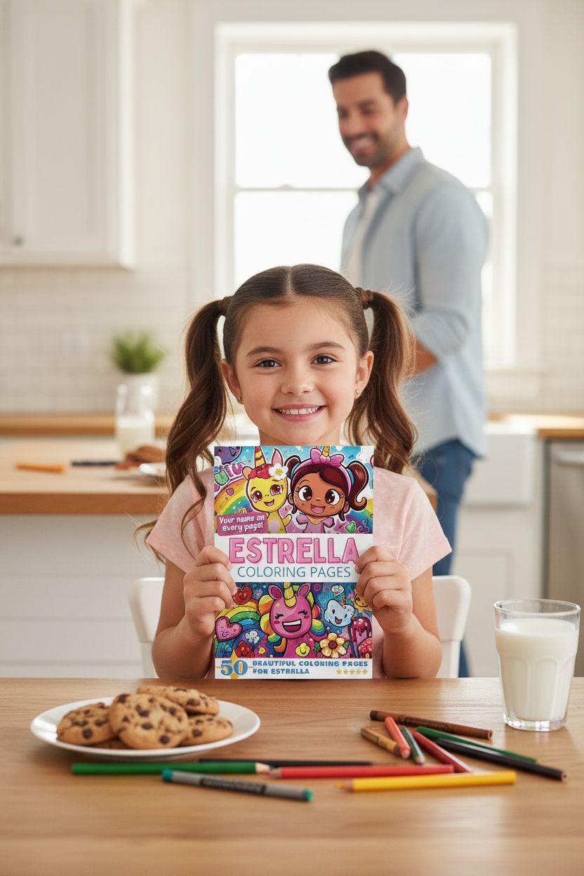 Estrella personal coloring pages