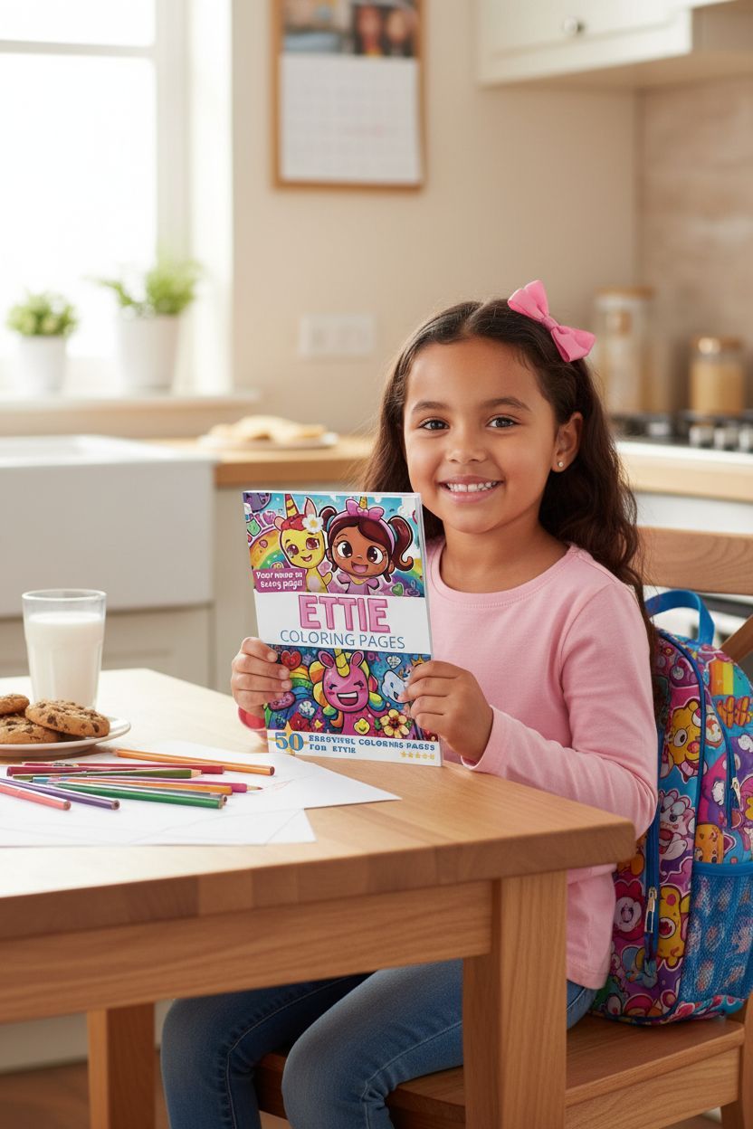 Ettie personal coloring pages