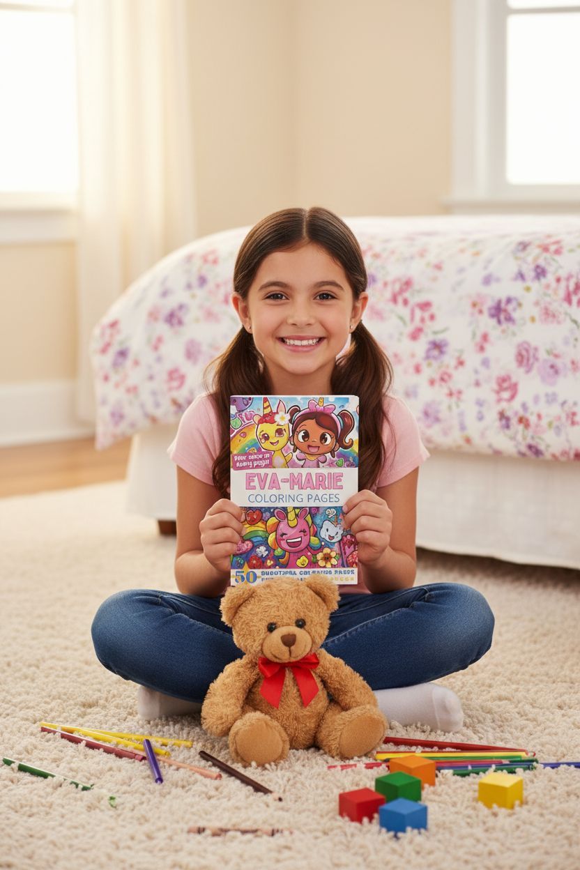 Eva-Marie personal coloring pages