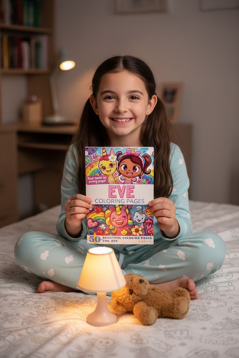 Eve personal coloring pages