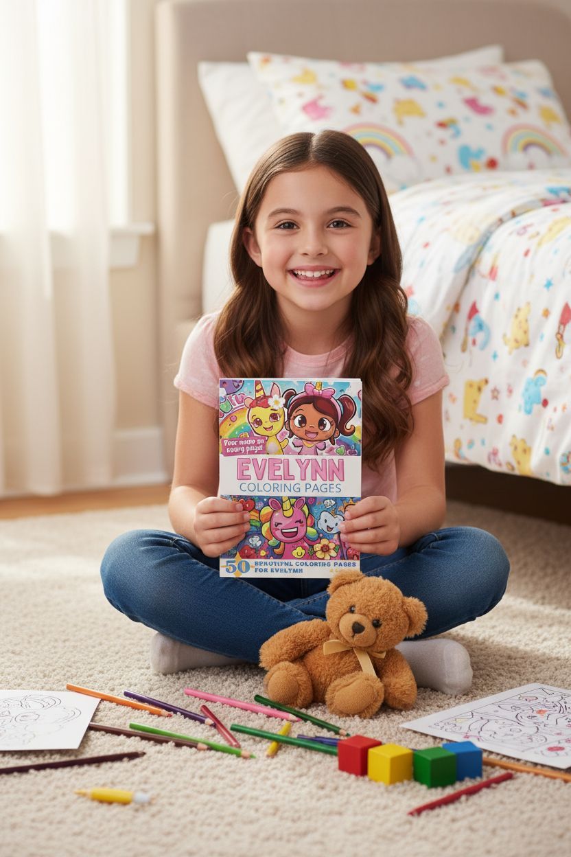 Evelynn personal coloring pages