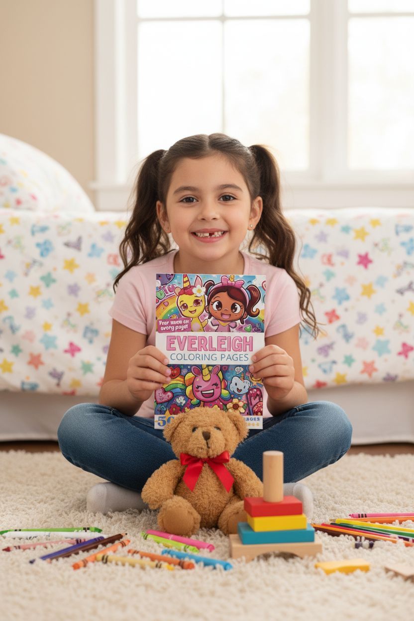 Everleigh personal coloring pages