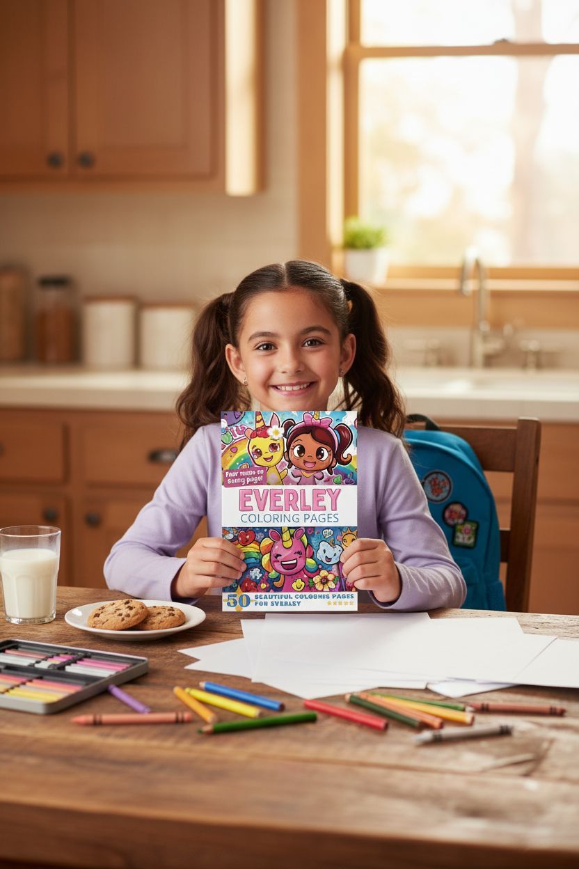 Everley personal coloring pages