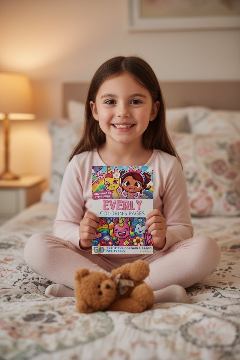 Everly personal coloring pages