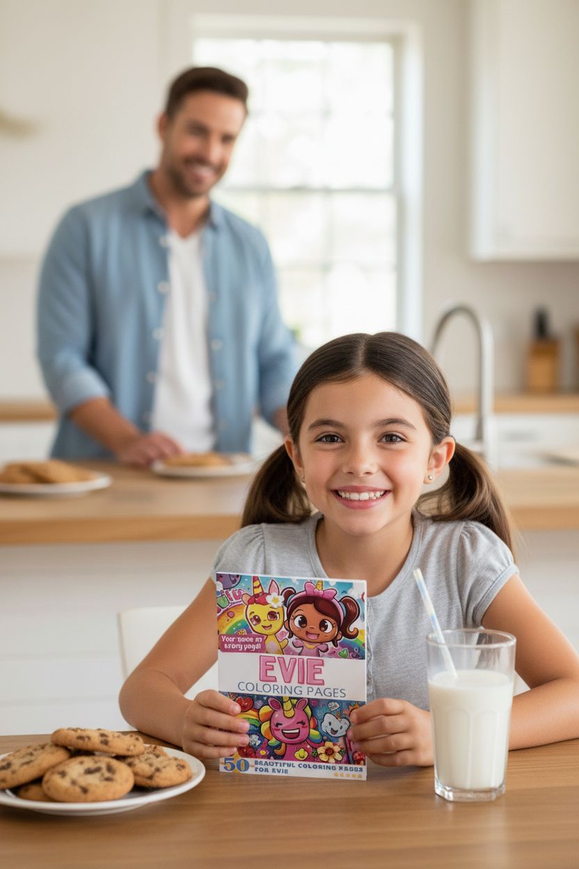 Evie personal coloring pages