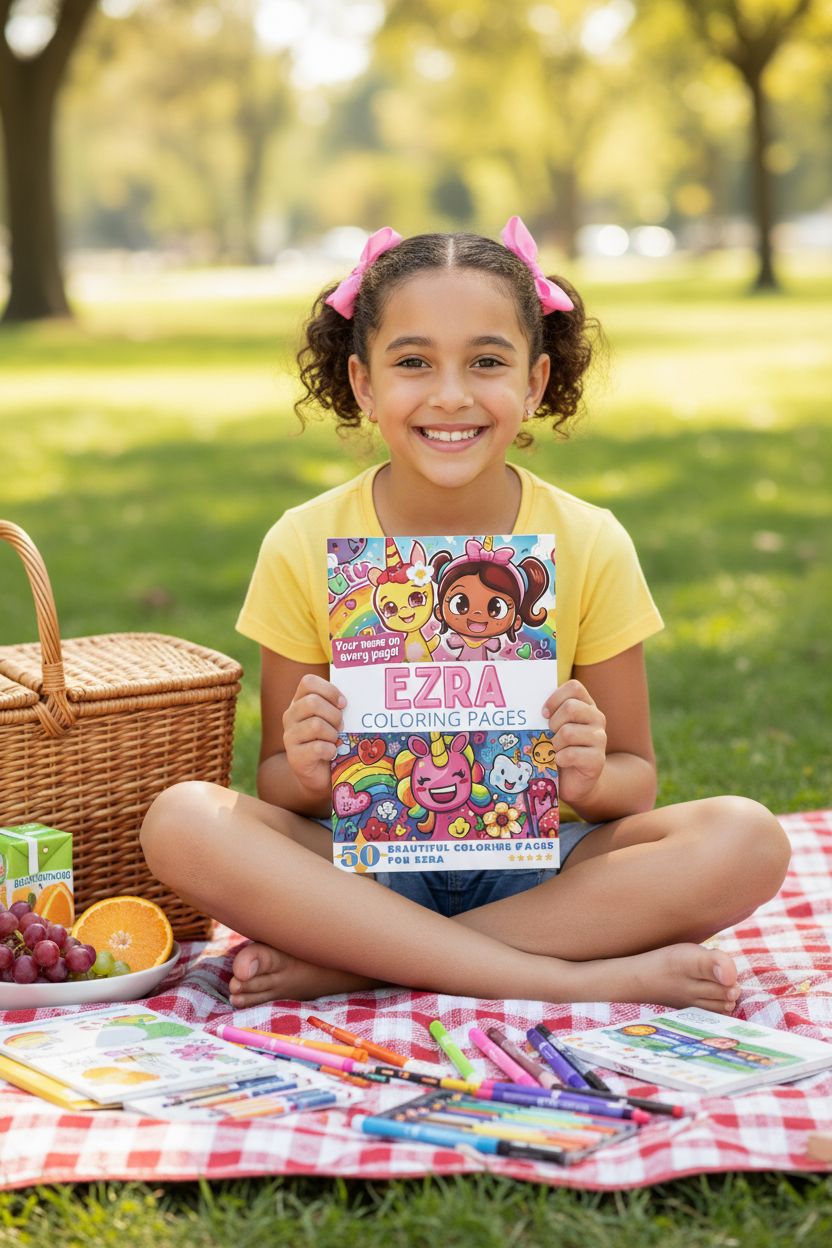 Ezra personal coloring pages