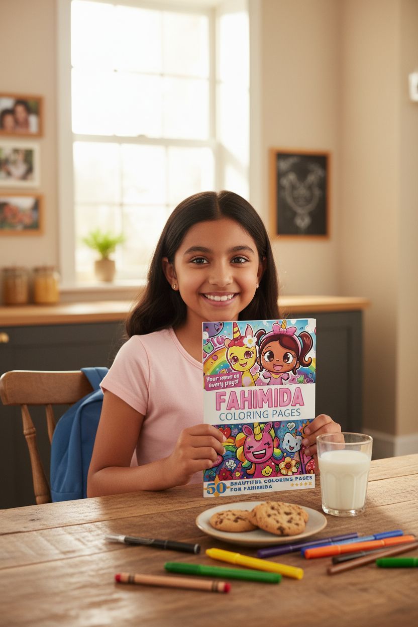 Fahimida personal coloring pages