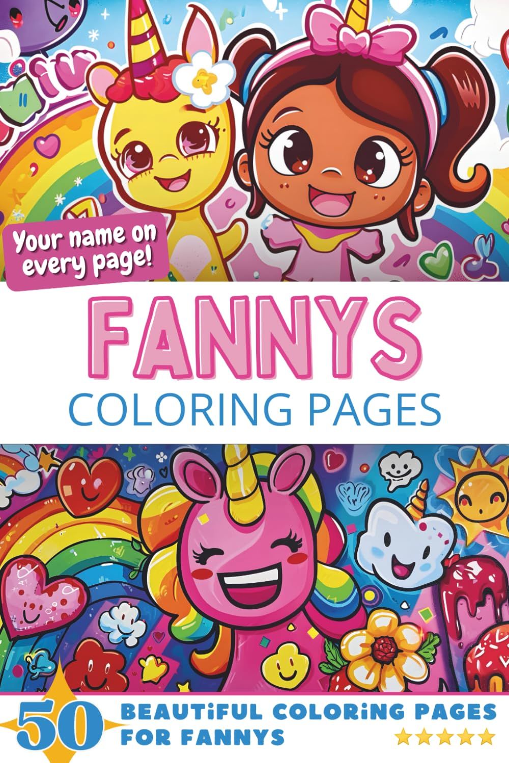 Fannys Coloring Book Cover