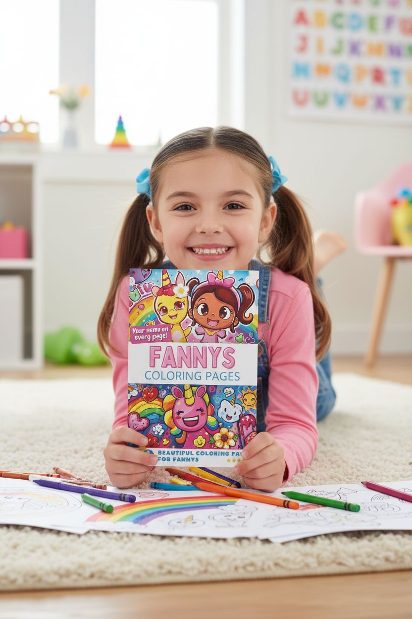 Fannys personal coloring pages