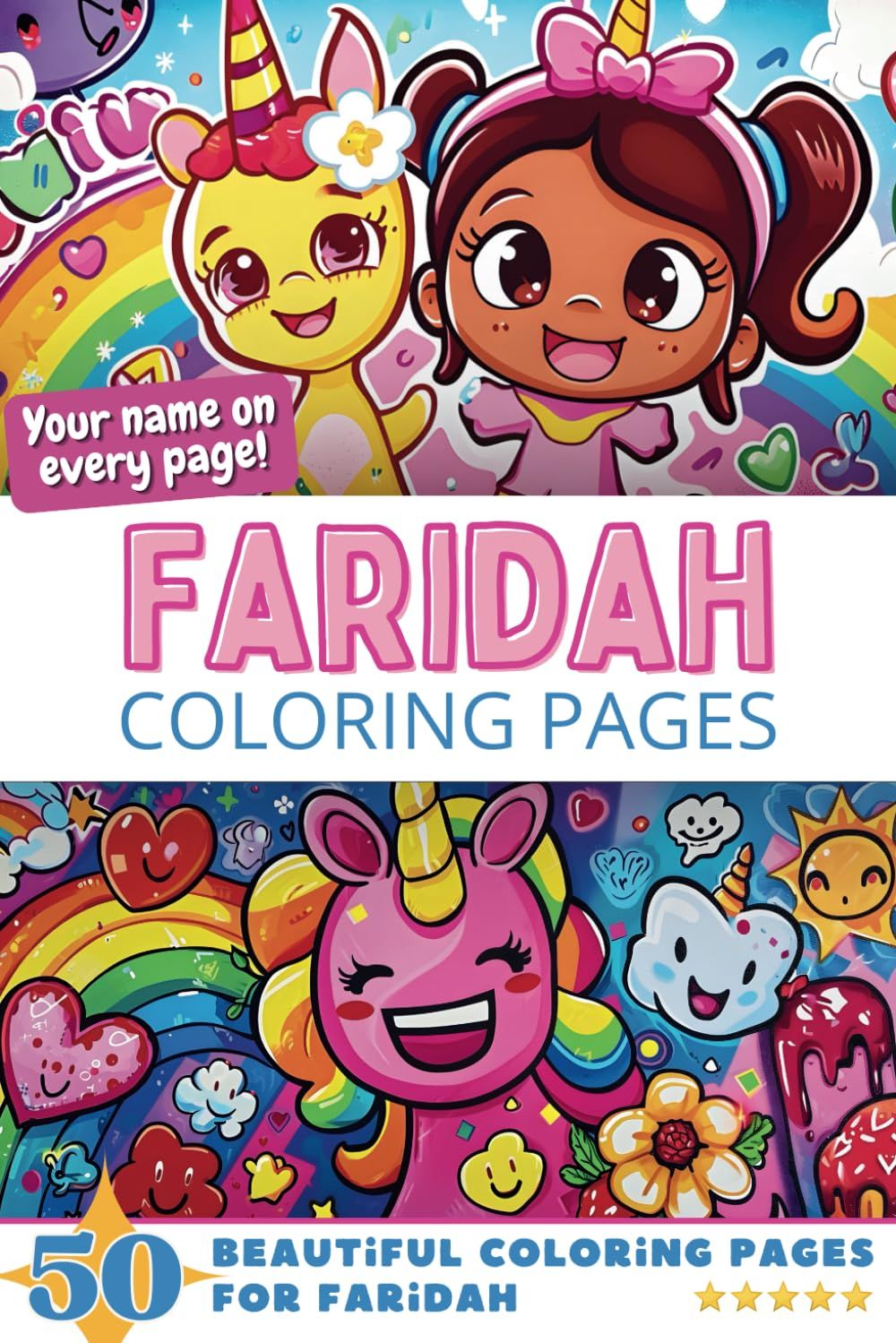 Faridah Coloring Book Cover