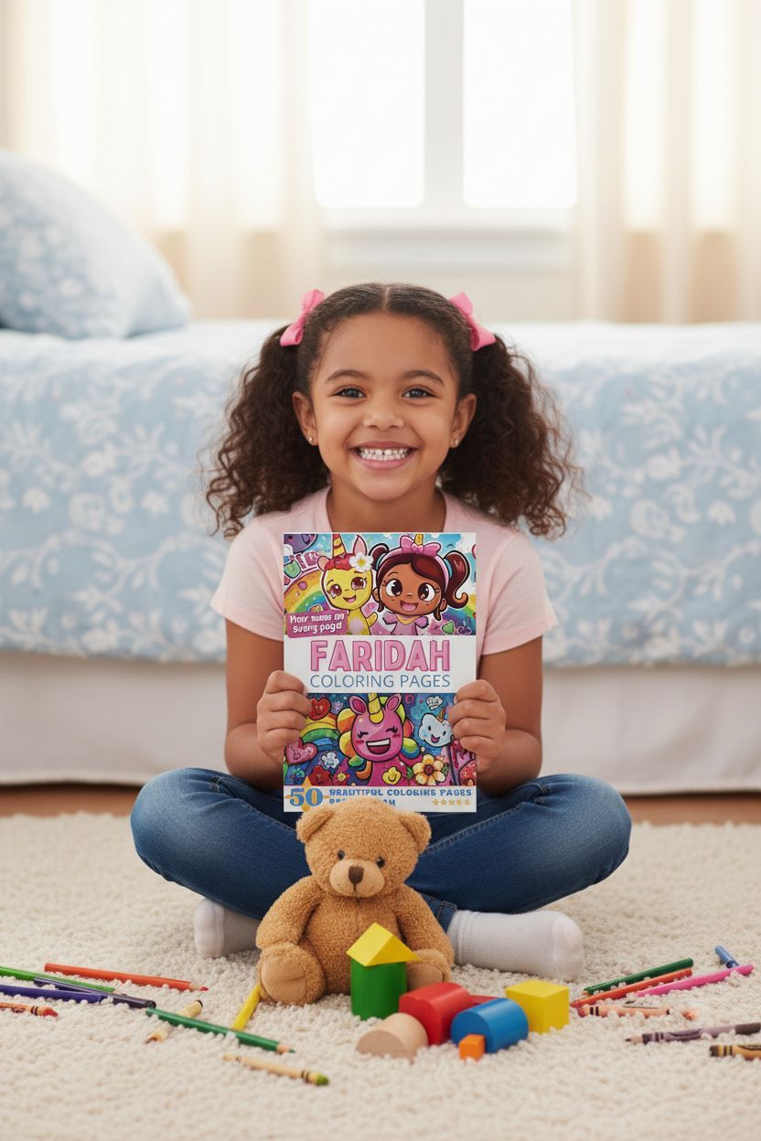 Faridah personal coloring pages