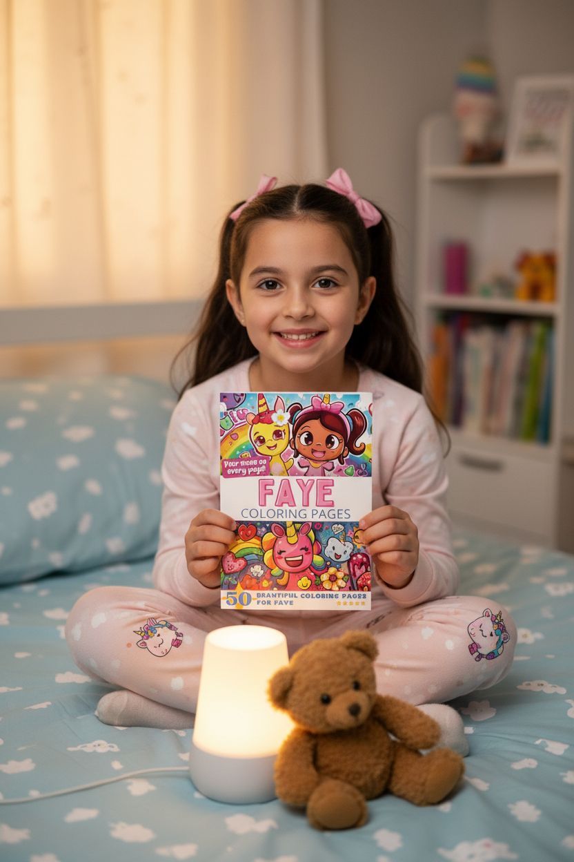 Faye personal coloring pages