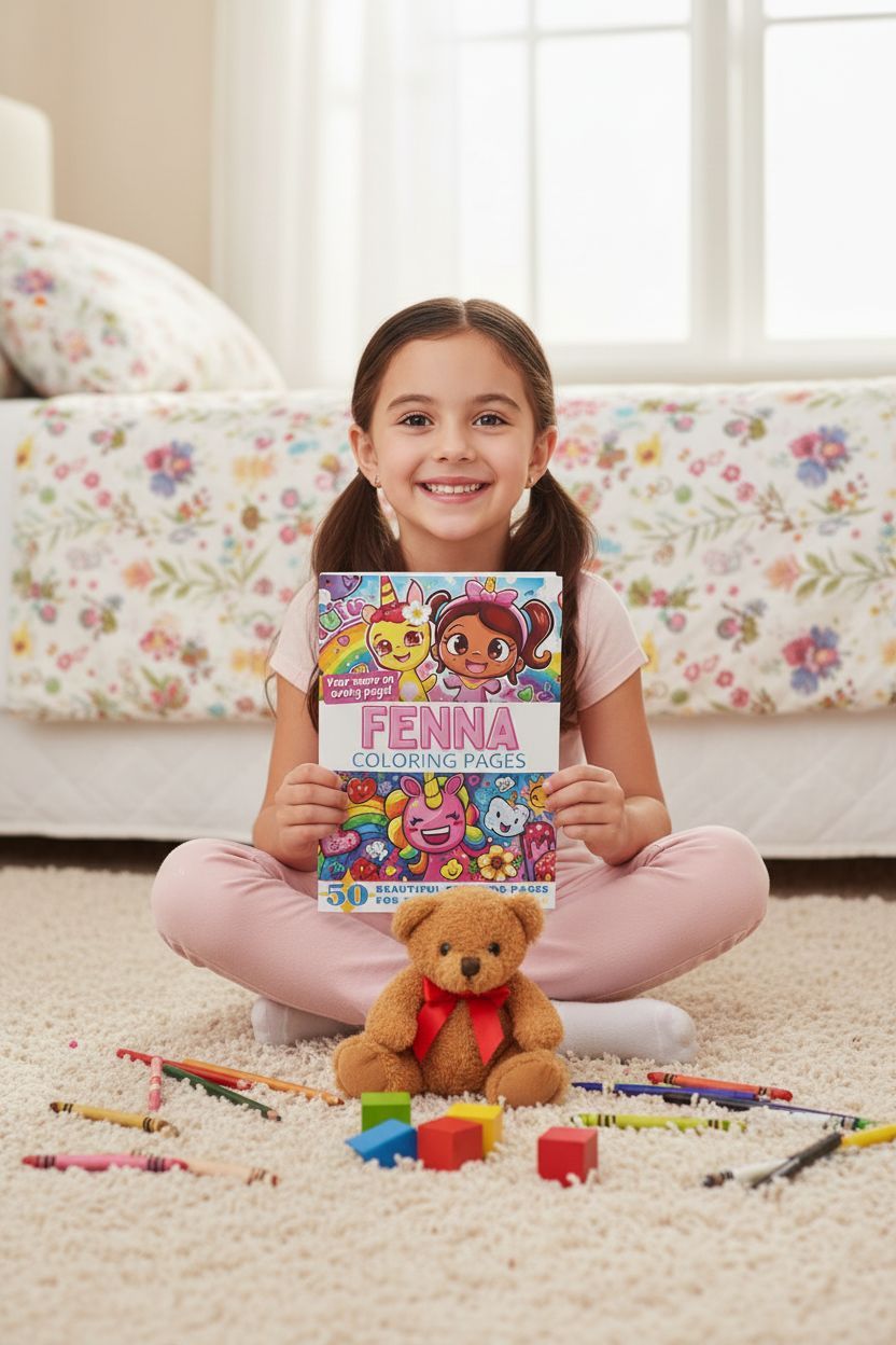 Fenna personal coloring pages