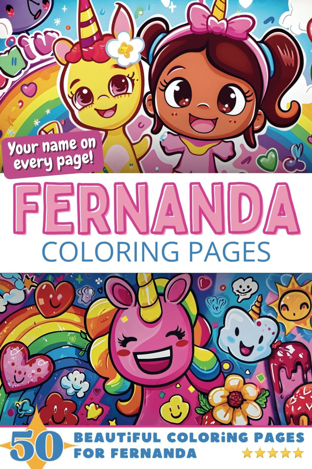 Fernanda Coloring Book Cover