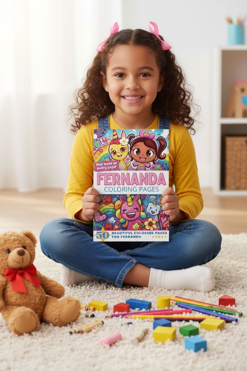 Fernanda personal coloring pages
