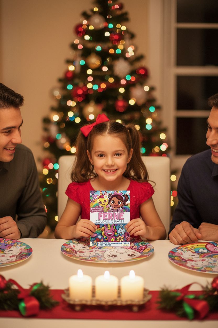 Ferne Christmas coloring pages gift