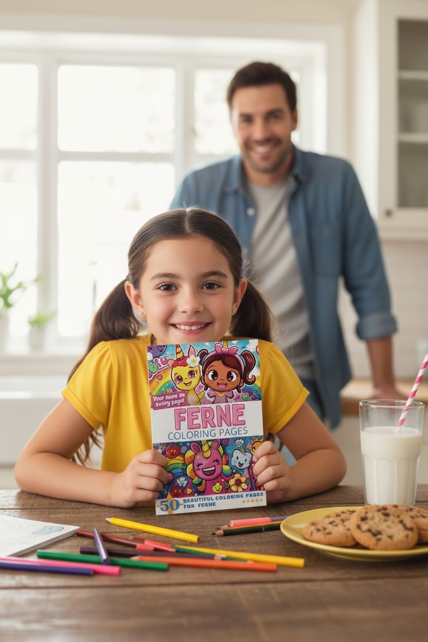 Ferne personal coloring pages