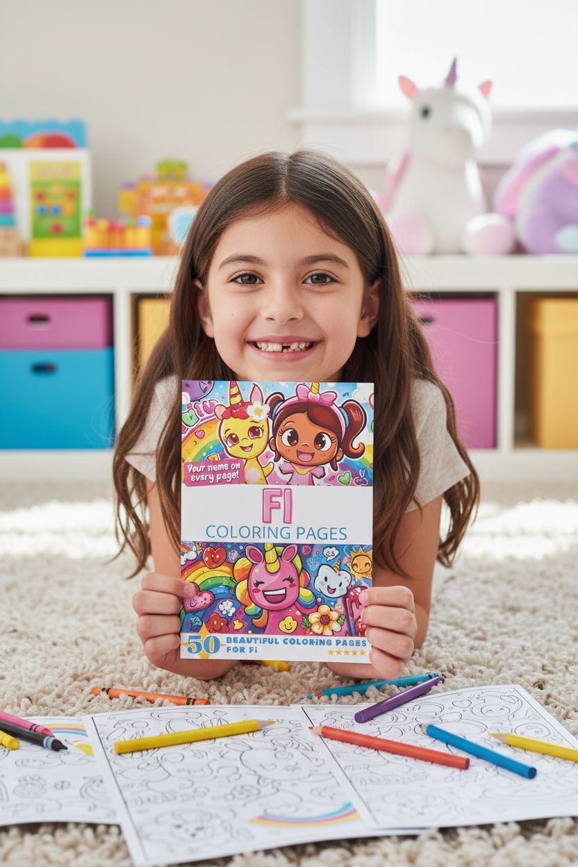 Fi personal coloring pages