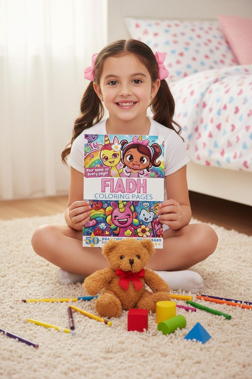 Fiadh personal coloring pages