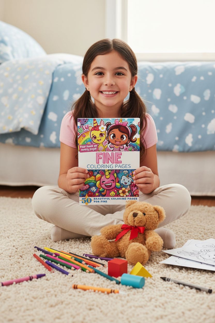 Fine personal coloring pages