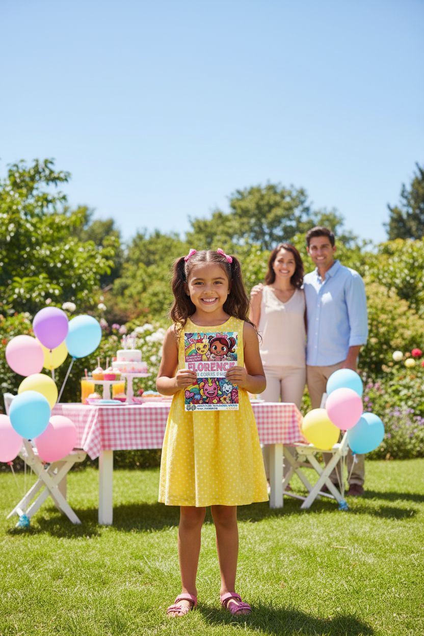 Florence coloring book in use