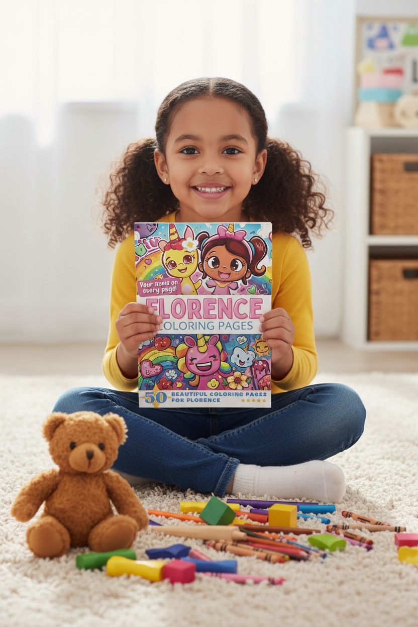 Florence personal coloring pages