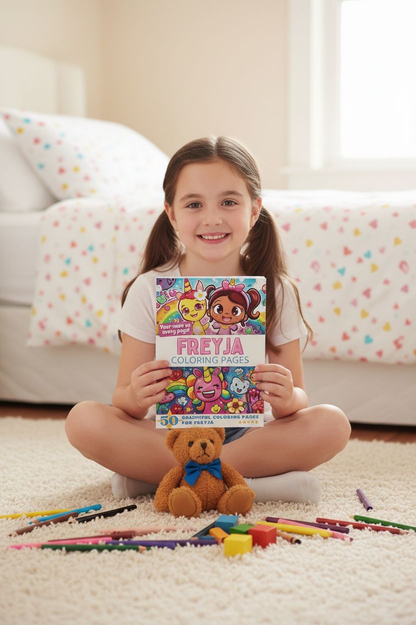 Freyja personal coloring pages