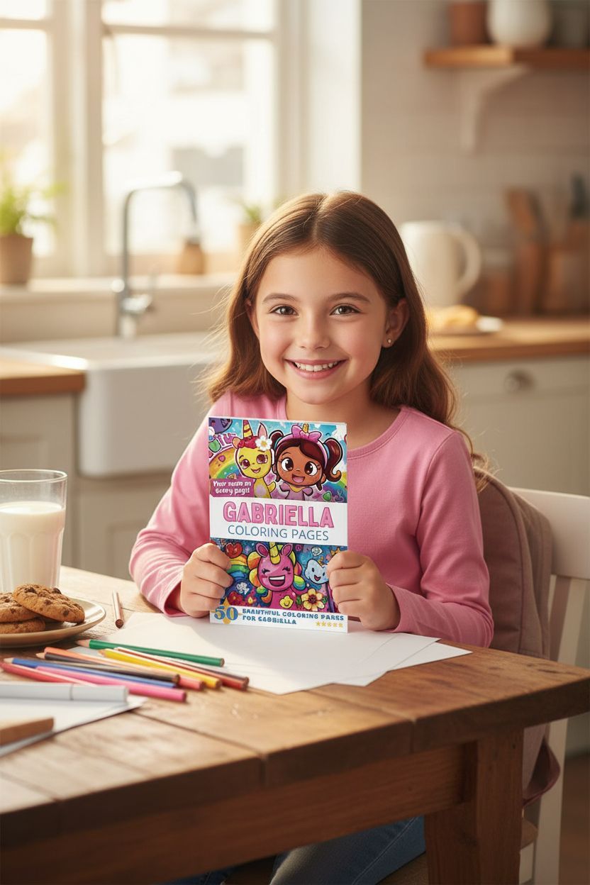 Gabriella personal coloring pages