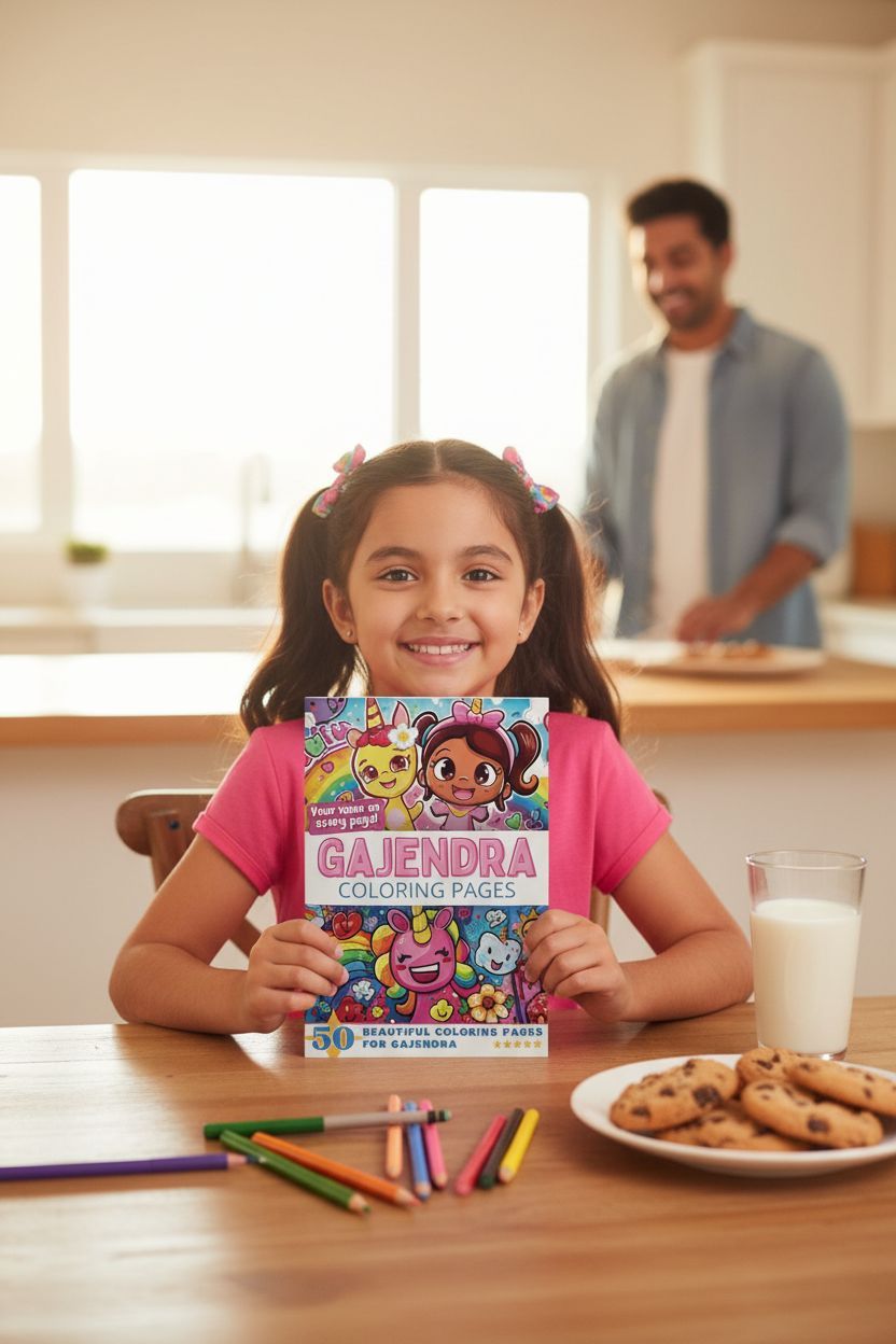 Gajendra personal coloring pages