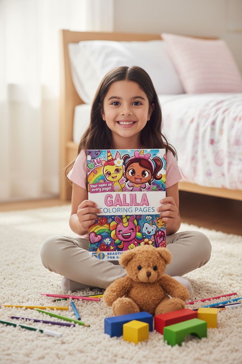 Galila personal coloring pages