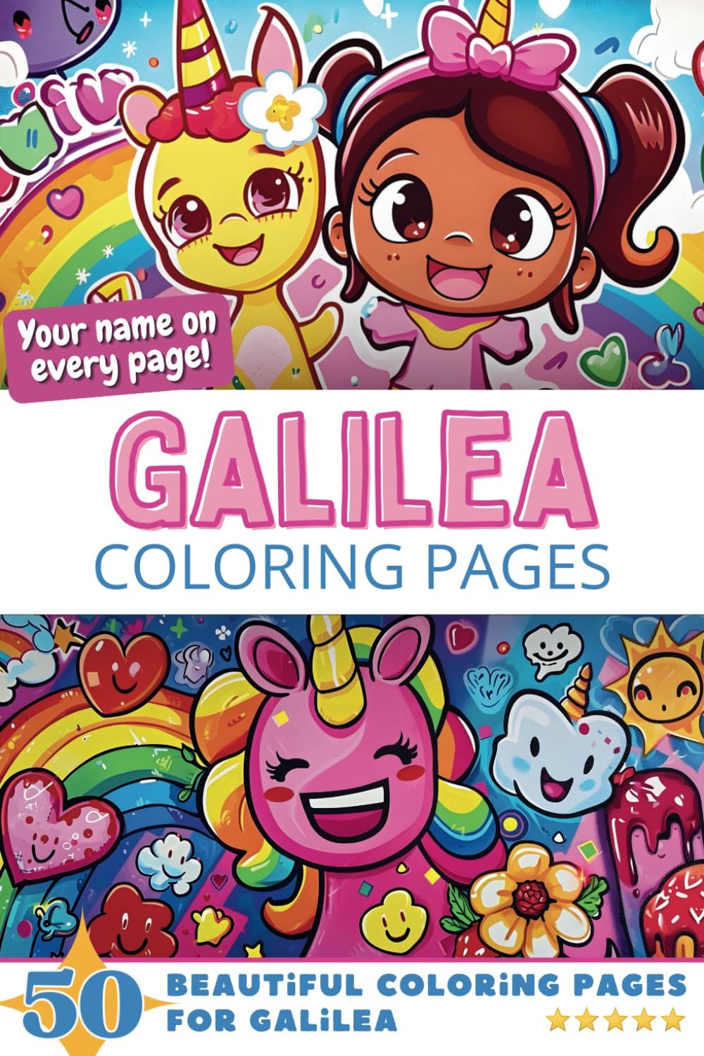 Galilea Coloring Book Cover