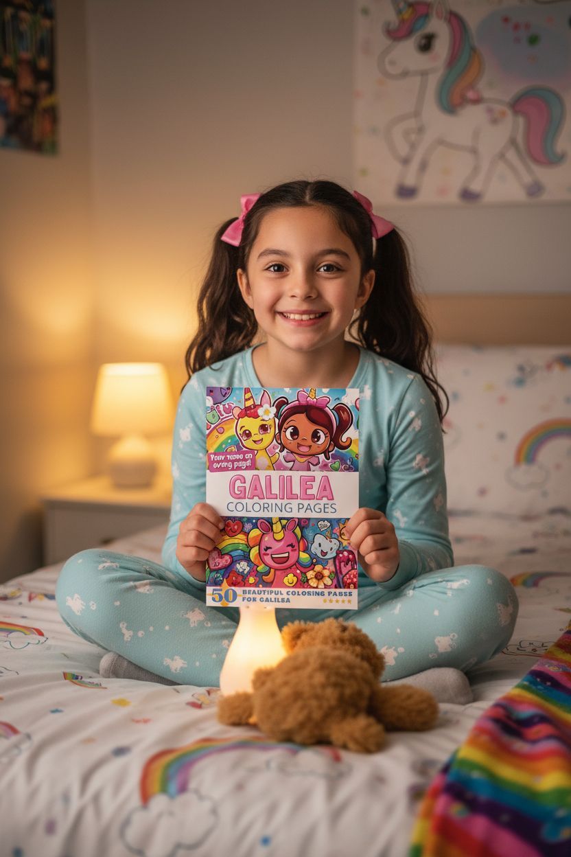 Galilea personal coloring pages