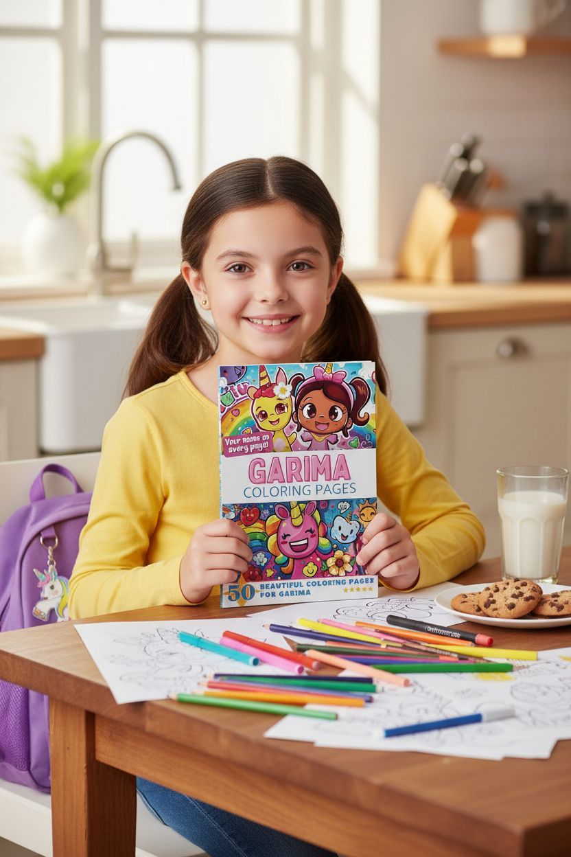 Garima personal coloring pages