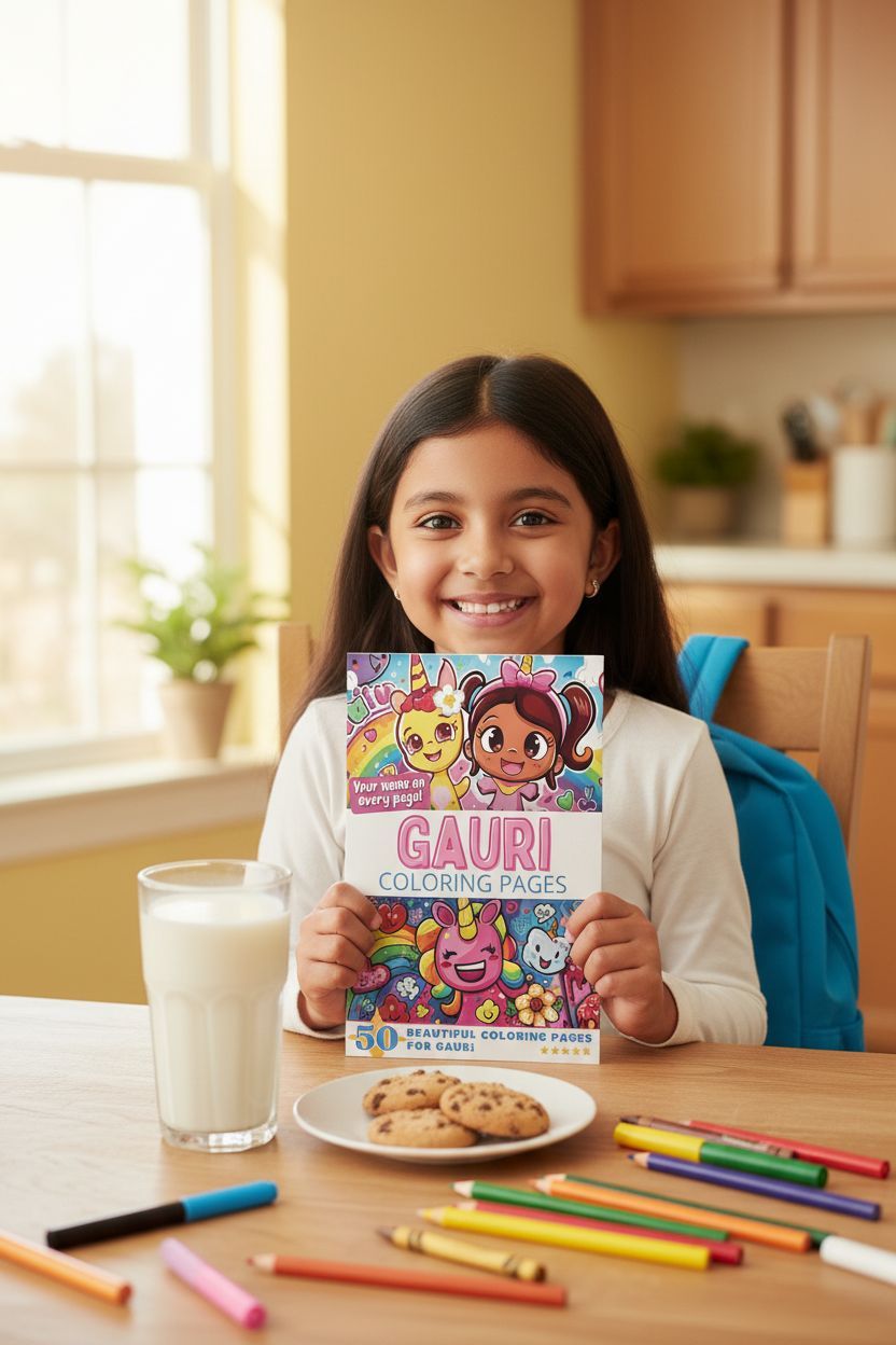 Gauri personal coloring pages