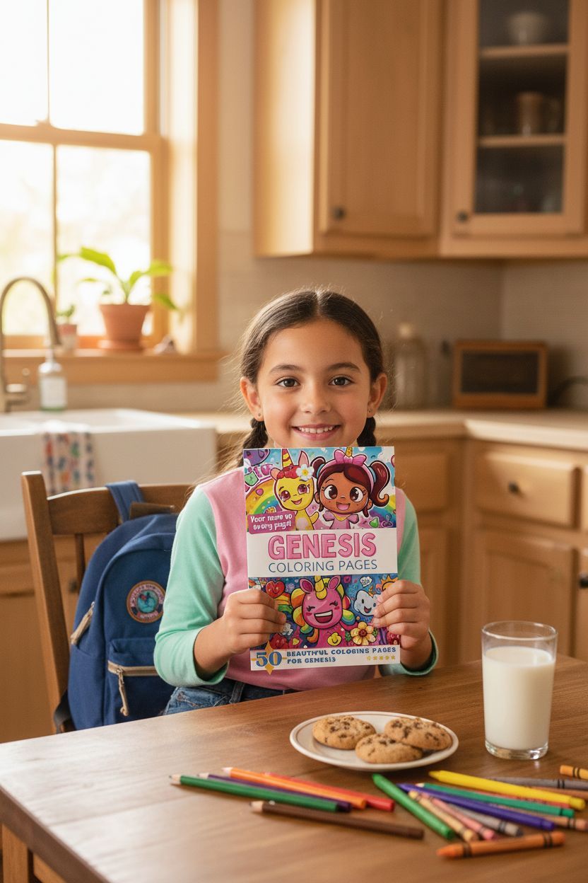 Genesis personal coloring pages