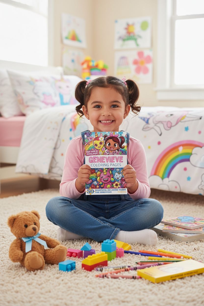 Genevieve personal coloring pages