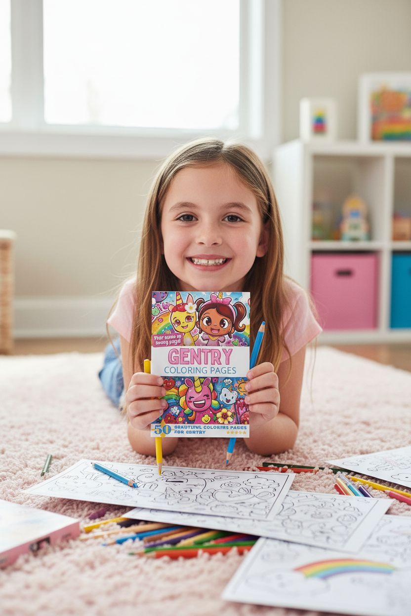 Gentry personal coloring pages