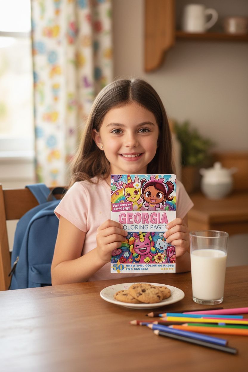 Georgia personal coloring pages