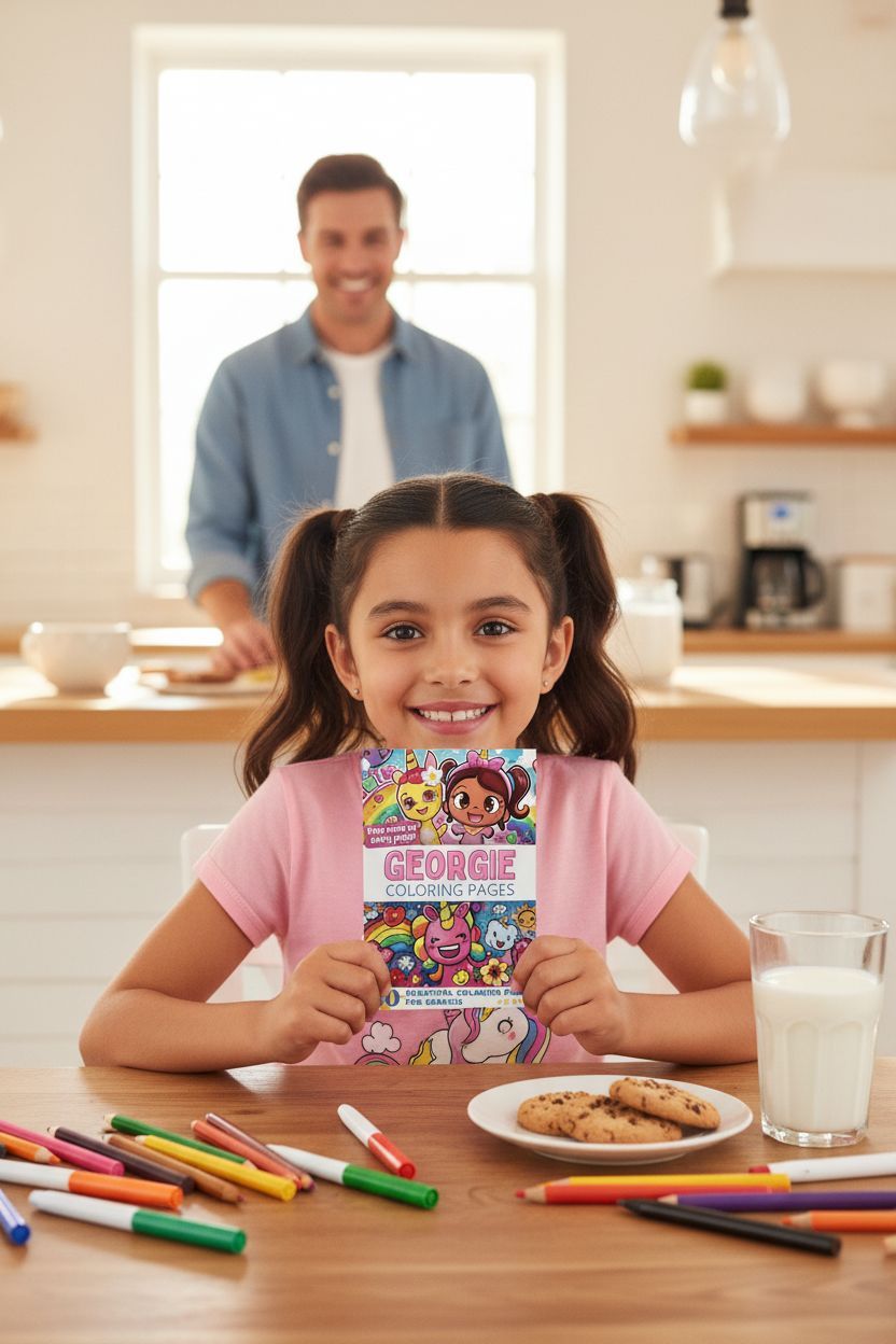 Georgie personal coloring pages