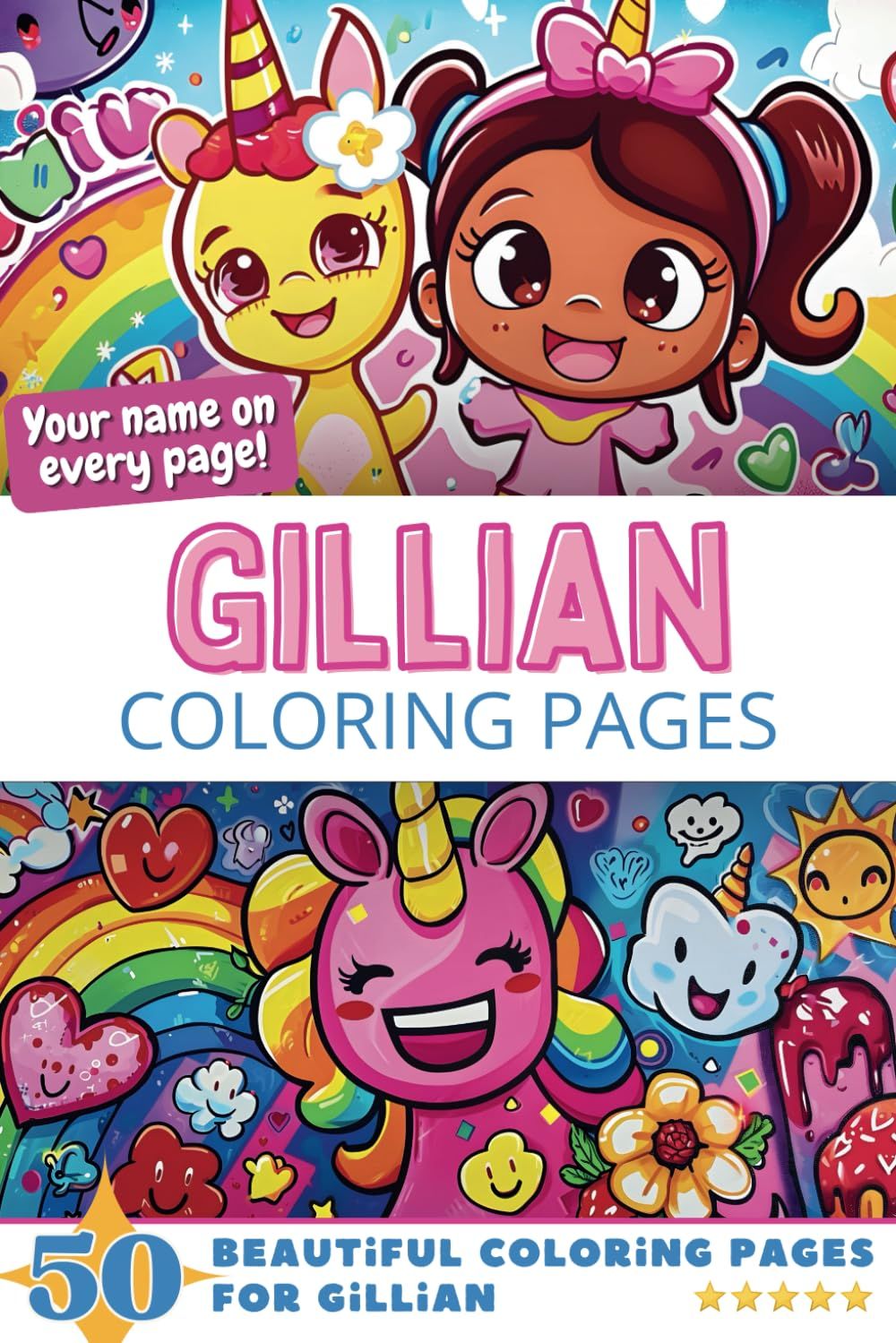 Gillian Coloring Book Cover