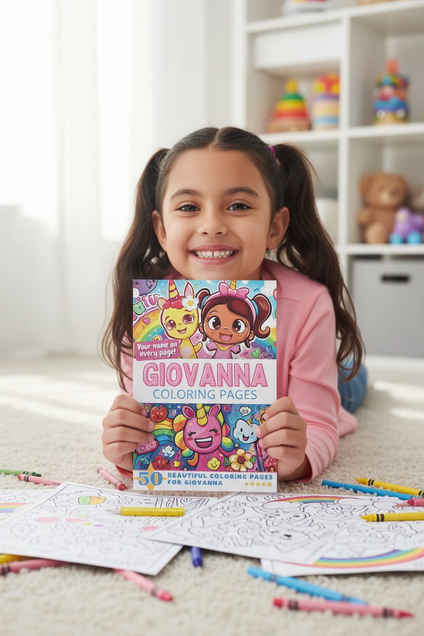 Giovanna personal coloring pages