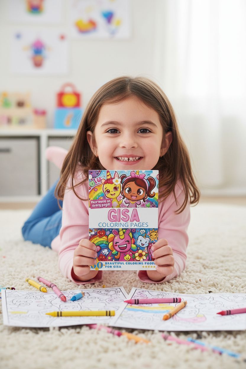 Gisa personal coloring pages