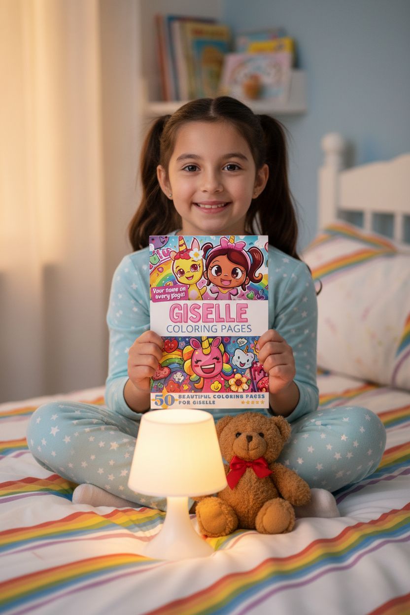 Giselle personal coloring pages