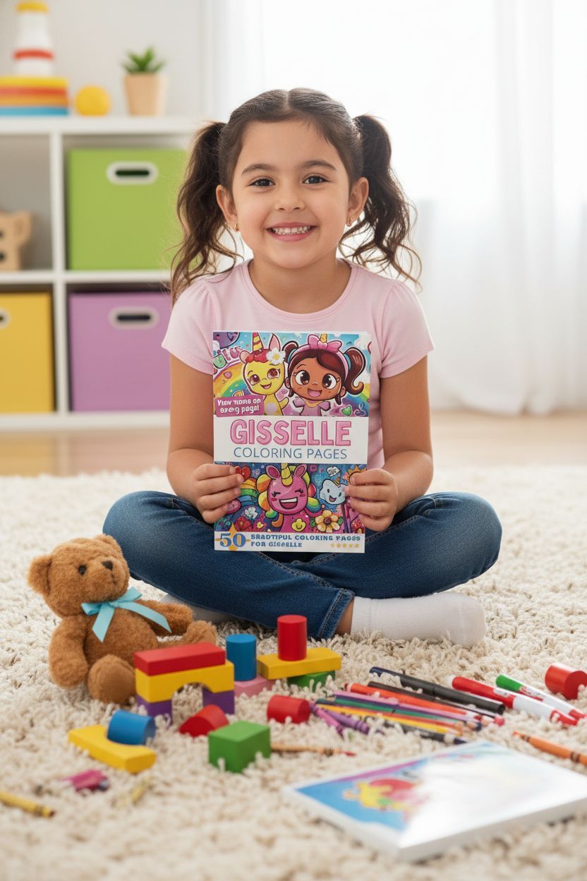 Gisselle personal coloring pages