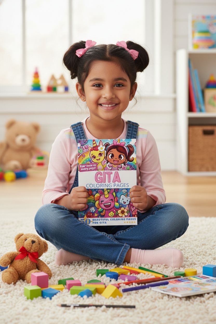 Gita personal coloring pages