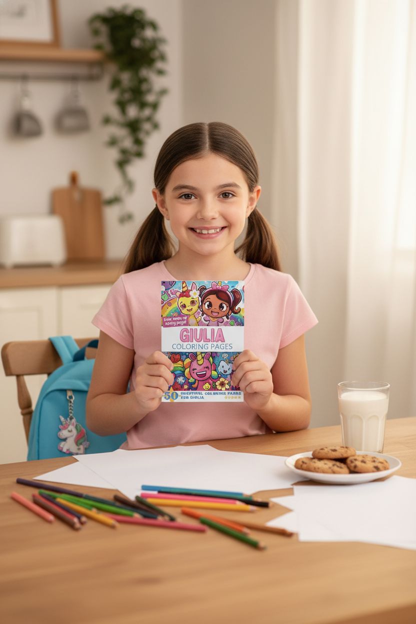 Giulia personal coloring pages