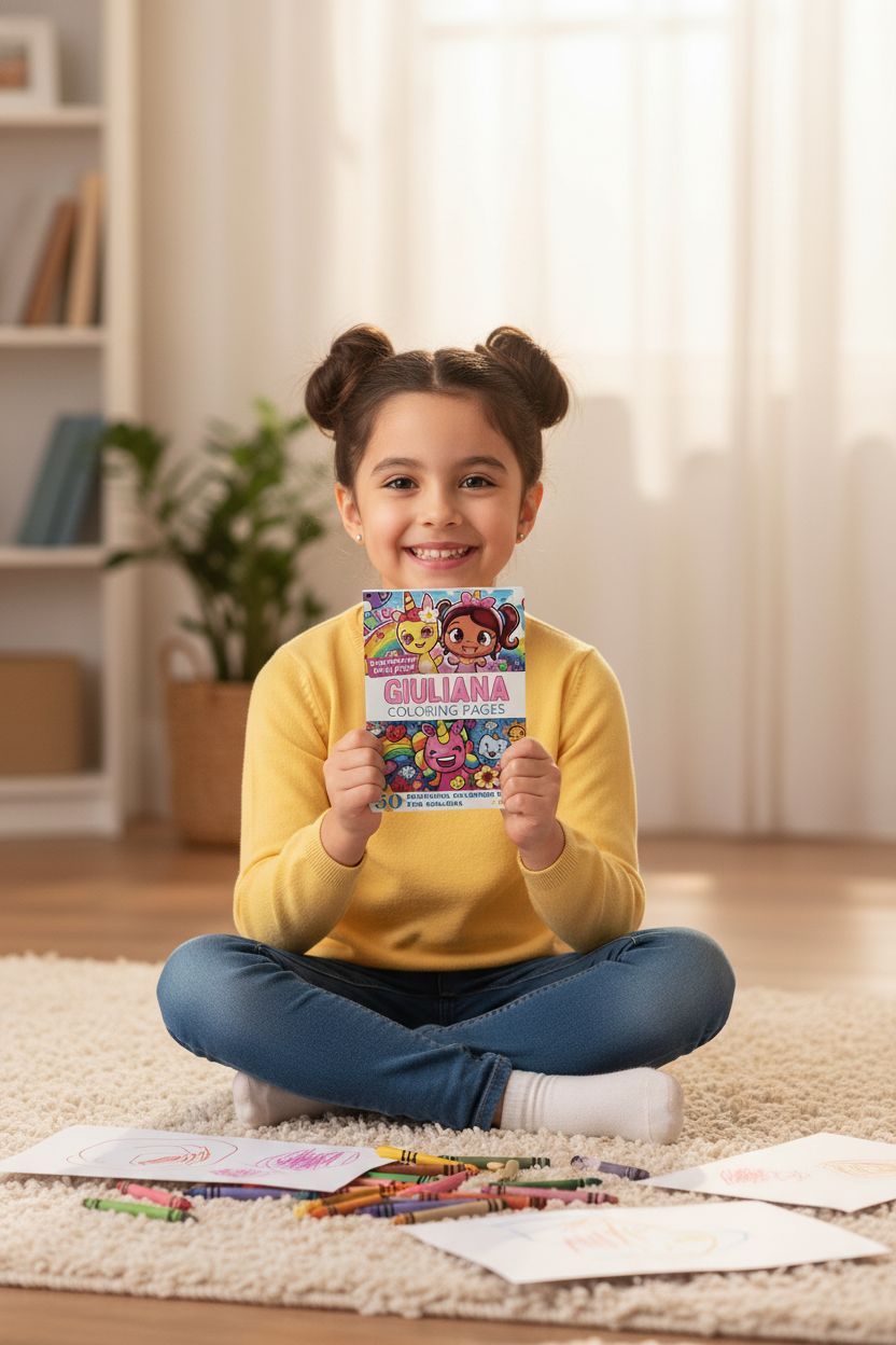 Giuliana personal coloring pages