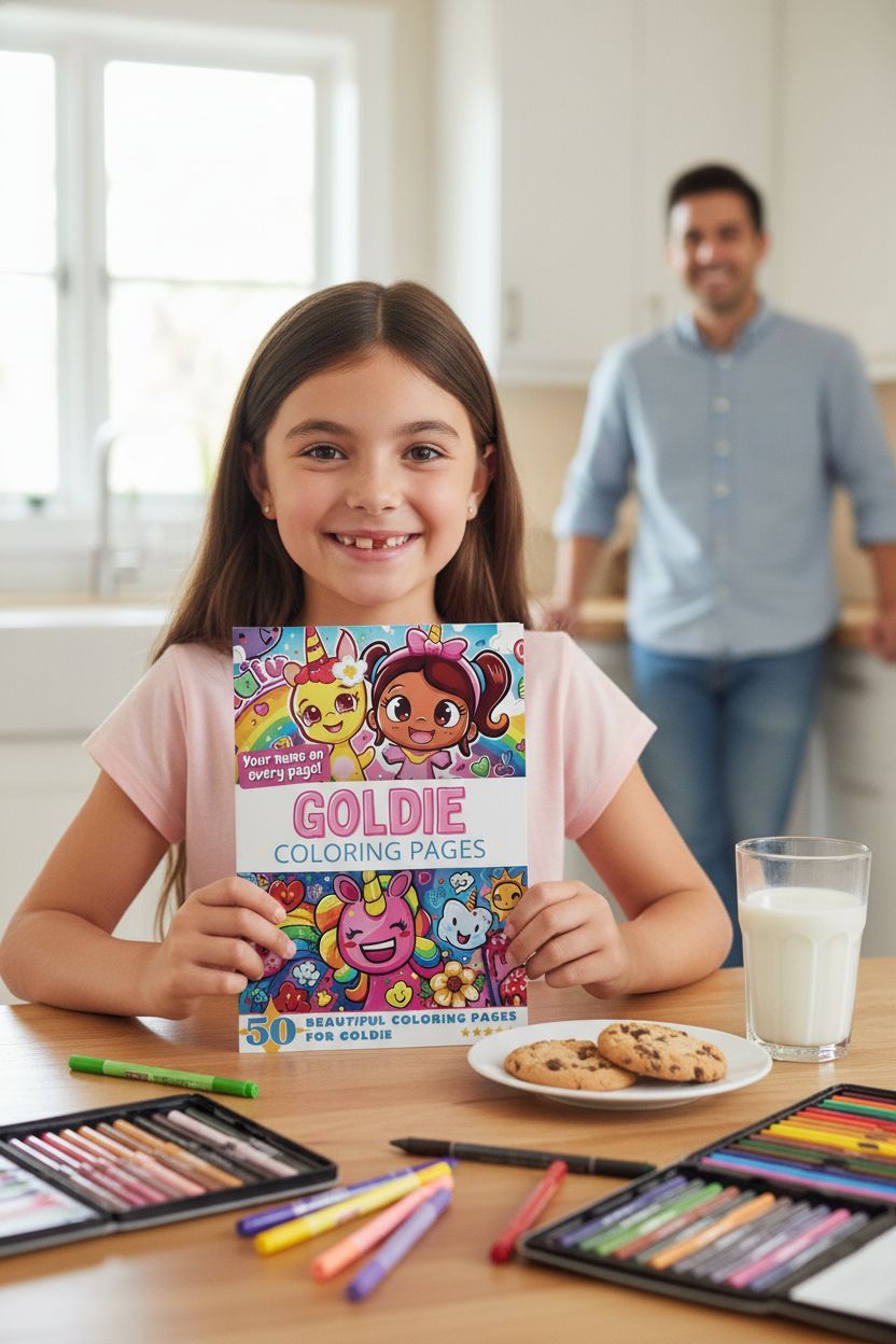 Goldie personal coloring pages