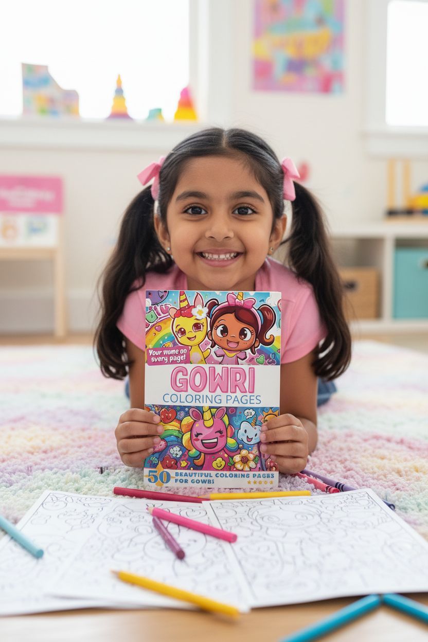 Gowri personal coloring pages